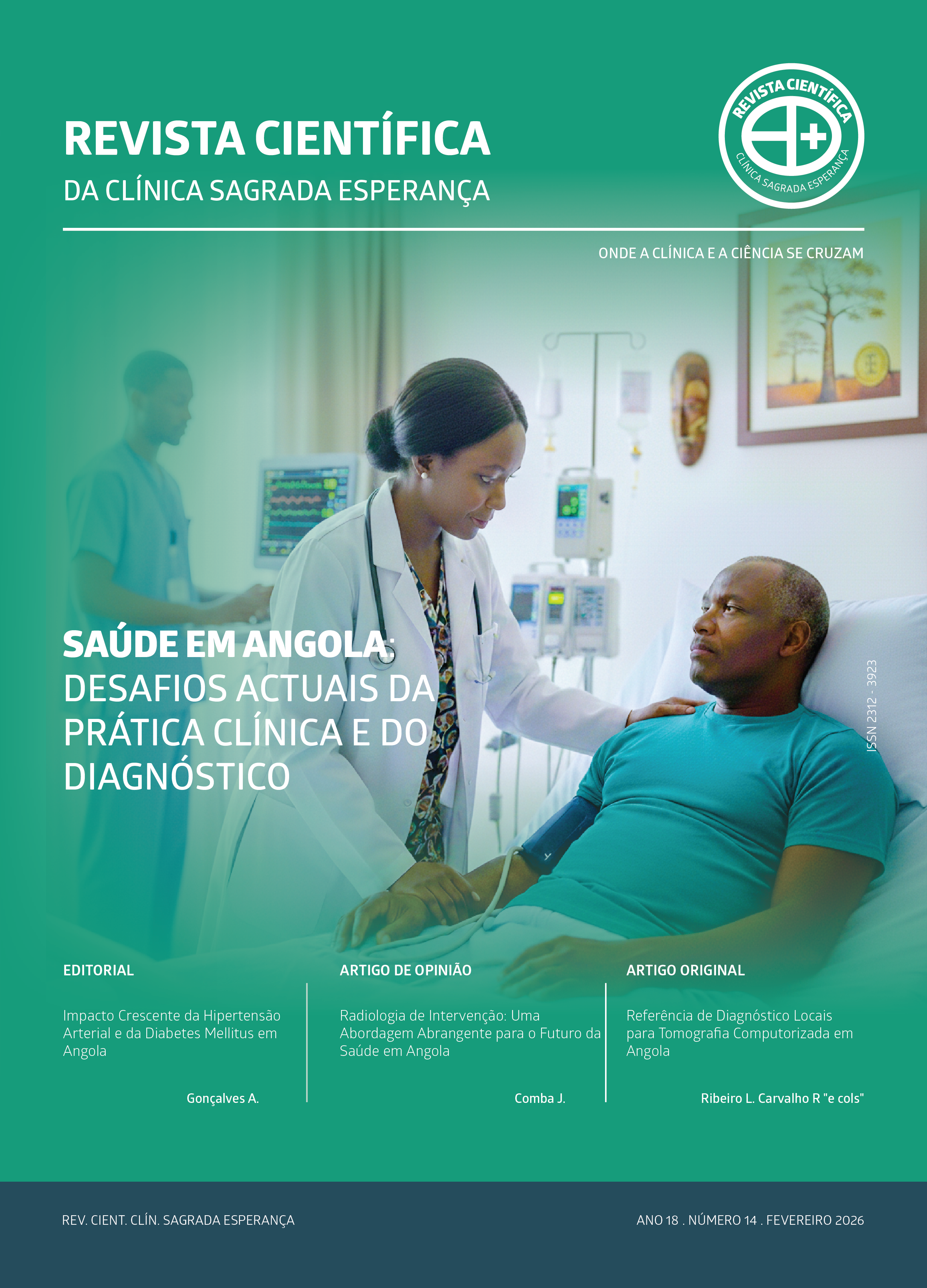 					Ver Ano 18 . N.º 14 | Fevereiro 2026: Saúde em Angola: Desafios actuais da prática clínica e do diagnóstico
				